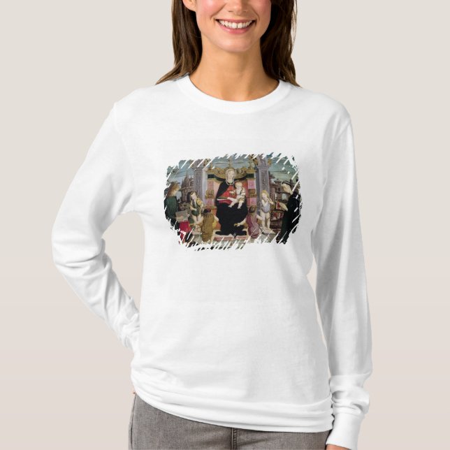 Virgin and Child Enthroned T-Shirt (Front)