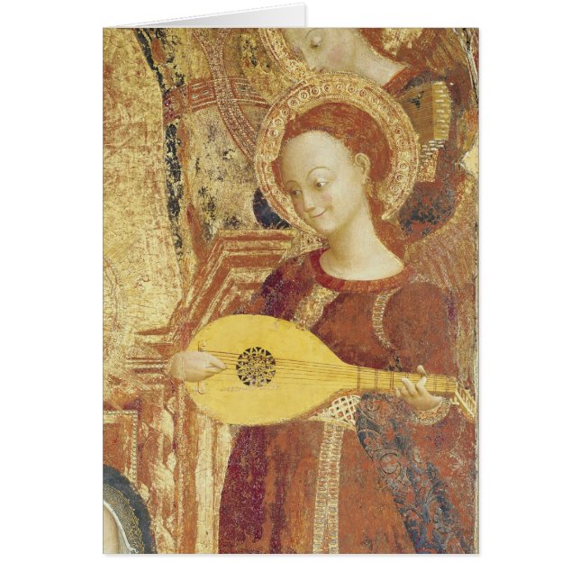Virgin and Child Enthroned with six angels (Front)