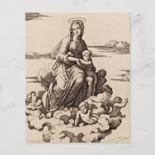 Virgin and Child in the Clouds