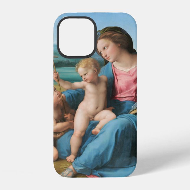 Virgin and Child   iPhone Case (Back)