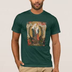 Virgin and Child on a Crescent Moon from Destna T-Shirt