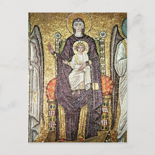 Virgin and Child Postcard (Front)
