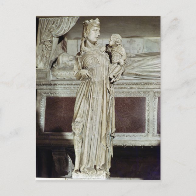 Virgin and Child Postcard (Front)