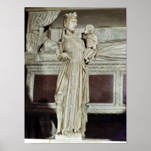 Virgin and Child Poster