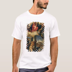 Virgin and Child with angel musicians and Saints T-Shirt