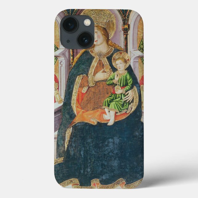 Virgin and Child with Angel Musicians Case-Mate iPhone Case (Back)