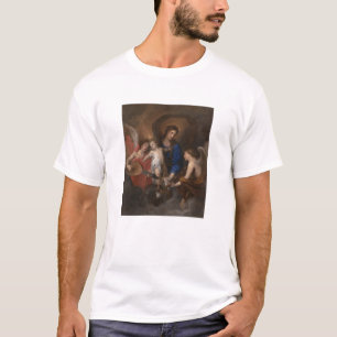 Virgin and Child with Music Making Angels T-Shirt