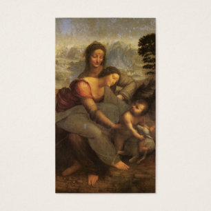 Virgin and Child with St. Anne and Lamb by DaVinci