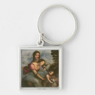 Virgin and Child with St. Anne, c.1510 Key Ring