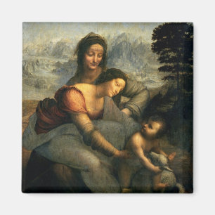 Virgin and Child with St. Anne, c.1510 Magnet