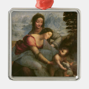 Virgin and Child with St. Anne, c.1510 Metal Tree Decoration