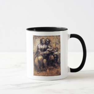 Virgin and Child with St. Anne sketch Mug