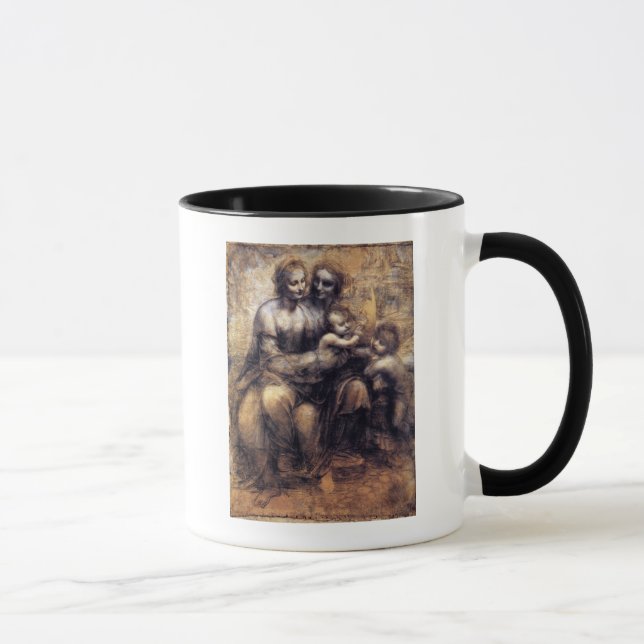 Virgin and Child with St. Anne sketch Mug (Right)