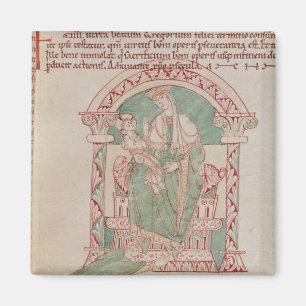 Virgin and Child with St. Gregory the Great Magnet