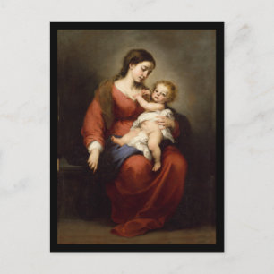 Virgin and Christ Child Postcard