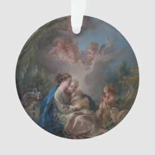 Virgin & Child with the Saint John the Baptist Ornament