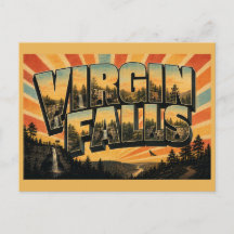 Virgin Falls TN Cave Waterfall Forest Art