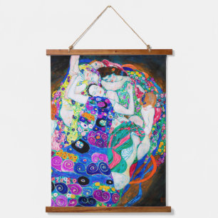 Virgin (Girls), Gustav Klimt Hanging Tapestry