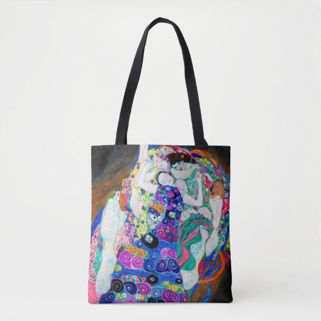 Virgin (Girls), Gustav Klimt Tote Bag (Front)