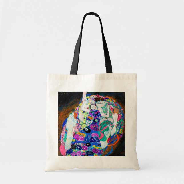 Virgin (Girls), Gustav Klimt Tote Bag (Front)