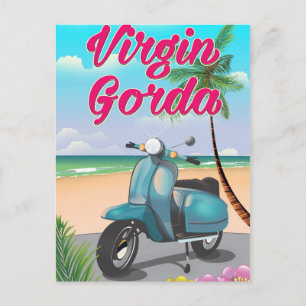 Virgin Gorda British virgin Islands Postcard