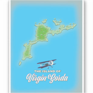 Virgin Gorda Map