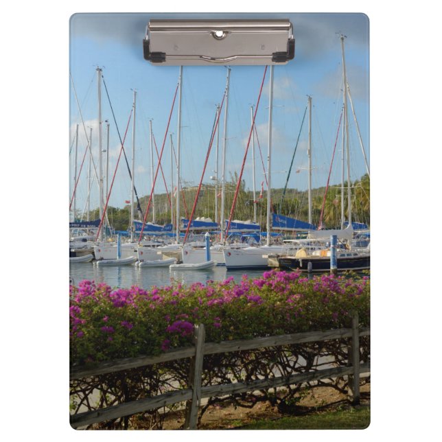 Virgin Gorda Yacht Harbour Clipboard (Front)