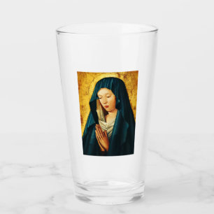 Virgin in prayer of Riga Glass