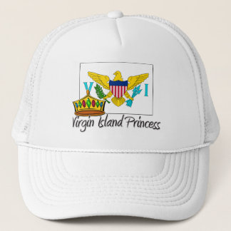 Virgin Islander Princess Trucker Hat