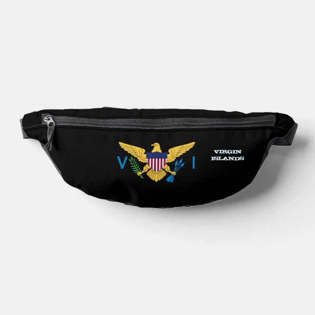 Virgin Islands bag, fashion, Virgin Islands flag Bum Bags (Lay Down)