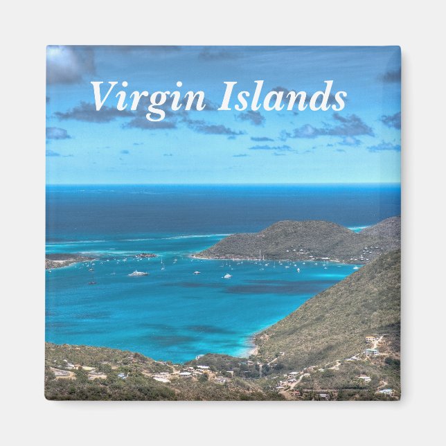 Virgin Islands Bay Magnet (Front)