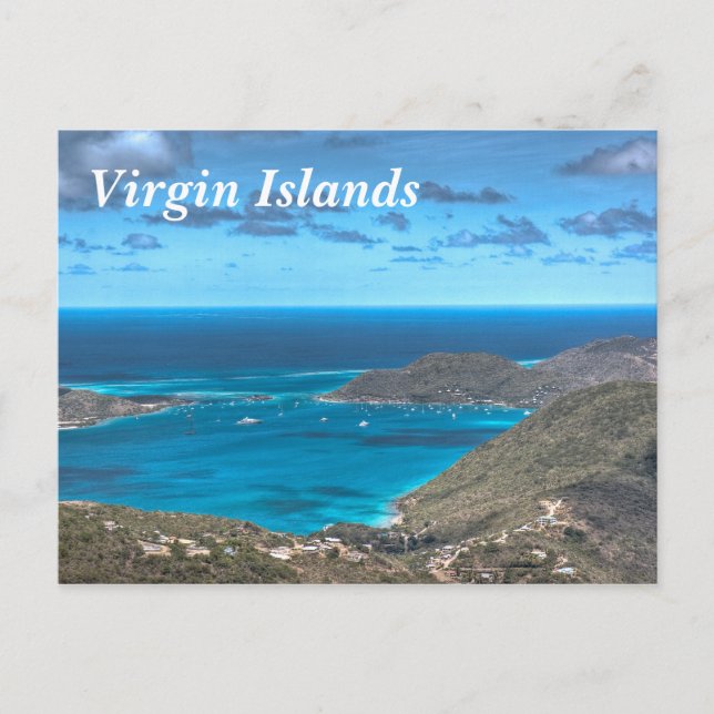 Virgin Islands Bay Postcard (Front)