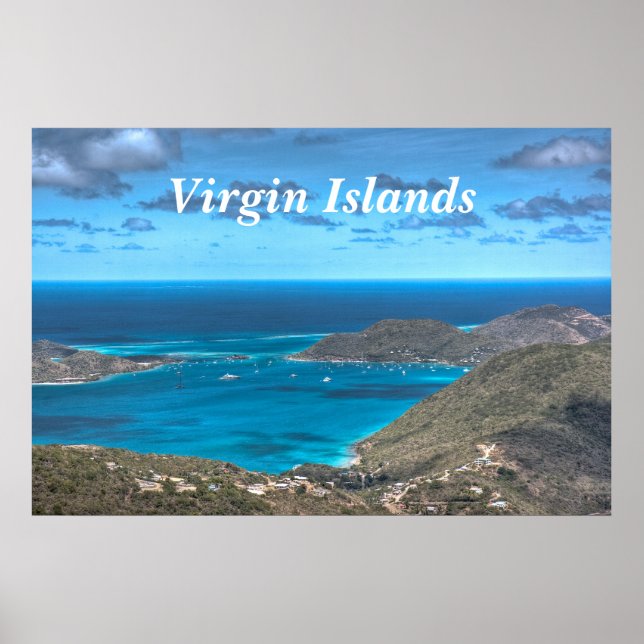 Virgin Islands Bay Print (Front)