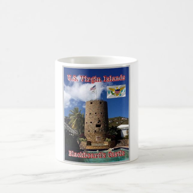 Virgin Islands - Blackbeard's Castle - Coffee Mug (Center)