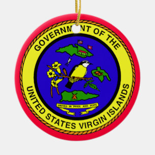 Virgin Islands* Christmas Ornament