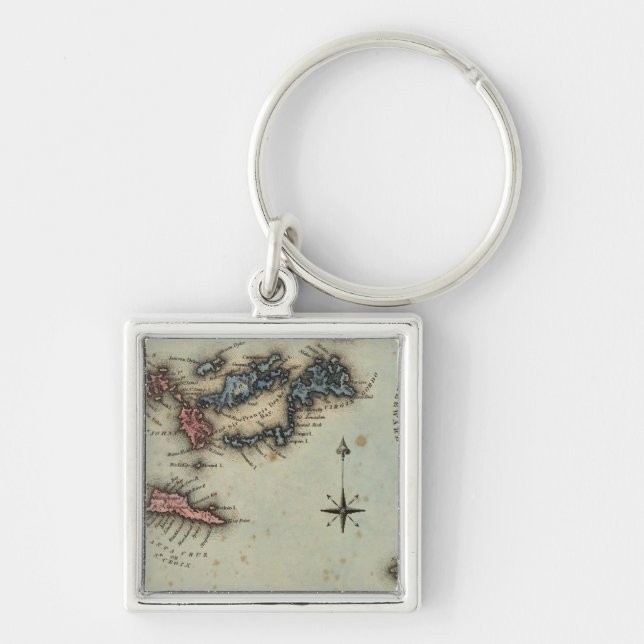 Virgin Islands Key Ring (Front)