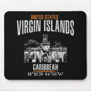 Virgin Islands Mouse Mat