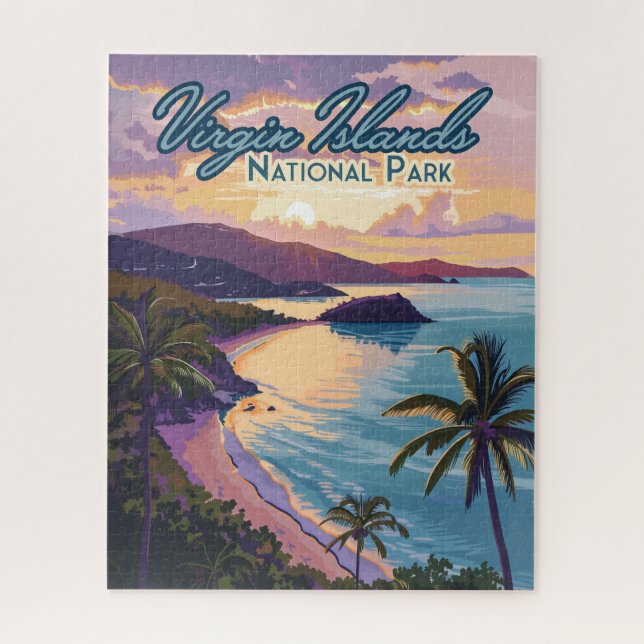 Virgin Islands National Park Beach St John  Jigsaw Puzzle (Vertical)