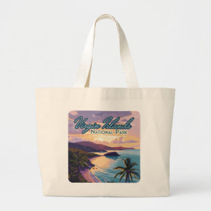 Virgin Islands National Park Beach St John  Large Tote Bag