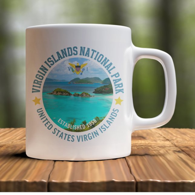Virgin Islands National Park caribbean beach Coffee Mug (Creator Uploaded)