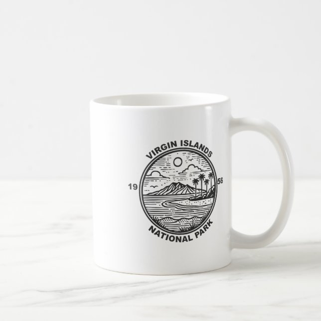 Virgin Islands National Park  Coffee Mug (Right)