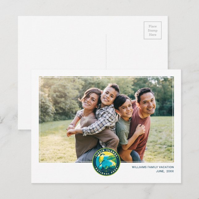 Virgin Islands National Park Postcard (Front/Back)