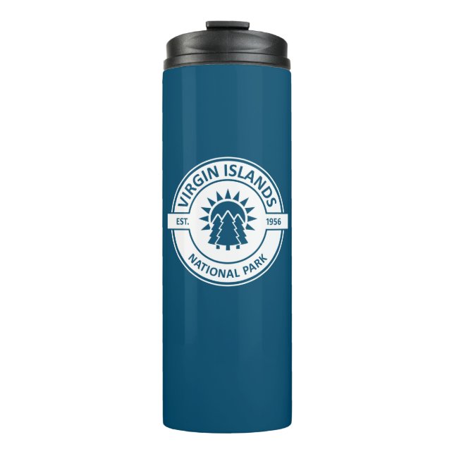 Virgin Islands National Park Sun Trees Thermal Tumbler (Front)