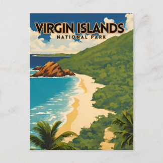 Virgin Islands National Park Travel Postcard