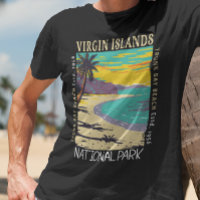 Virgin Islands National Park Trunk Bay Distressed 
