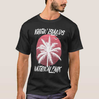 Virgin Islands Palm tree National Park St John Sai T-Shirt
