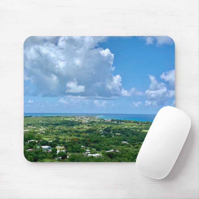 Virgin Islands St. Croix Sandy Point USVI Mouse Mat (With Mouse)