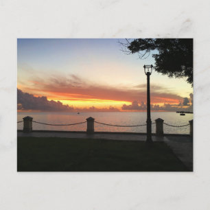 Virgin Islands Sunset St. Croix USVI Postcard