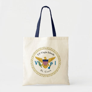 Virgin Islands Tropical Tote Bag