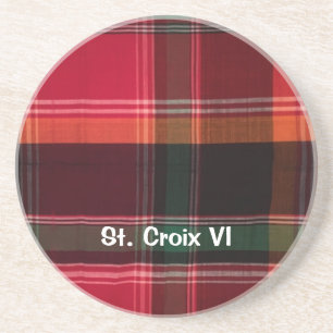 Virgin Islands USVI St. Croix Personalise Coaster